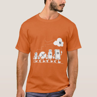 T-shirt De la disquette au cloud : l'évolution des support