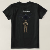 T-Shirt de la domination des drones ukrainiens (Design dos)
