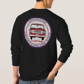 T-shirt de la douille des hommes de Corvanatics (Dos)