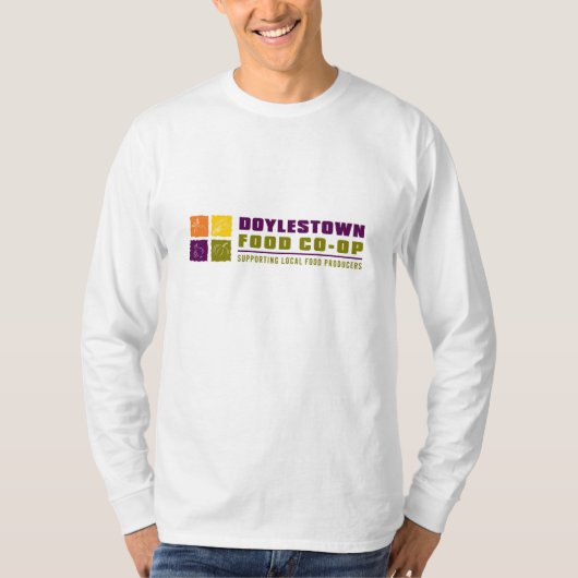 T-shirt de la douille des hommes de DFC long (Devant)