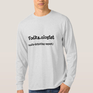 T-shirt de la douille des hommes de Vodka.ologist