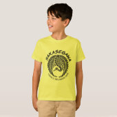 T-shirt de la famille de Mary - le jaune de (Devant entier)