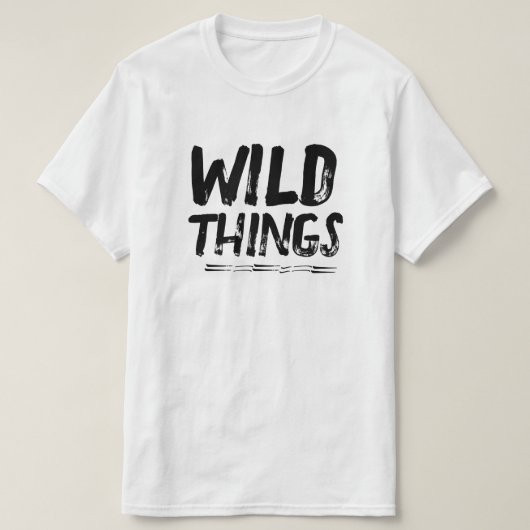 T-shirt de la faune du loup (Design devant)