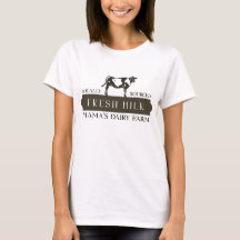T-shirt de la ferme laitière de Mama, Humour d'all