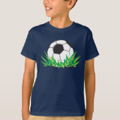 T-shirt de la fête d'anniversaire de football garç (Devant)