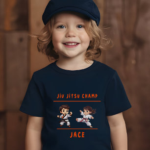 T-shirt de la fête d'anniversaire Jiu Jitsu Champ
