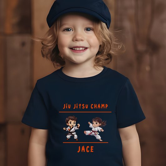 T-shirt de la fête d'anniversaire Jiu Jitsu Champ