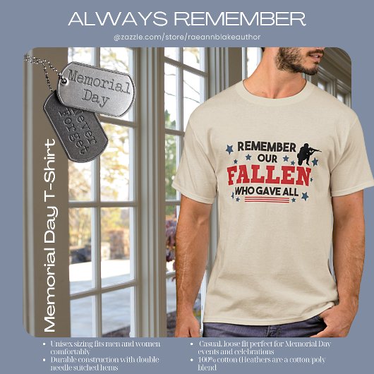 T-Shirt de la Fête du Souvenir
