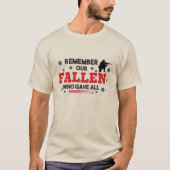 T-Shirt de la Fête du Souvenir (Devant)