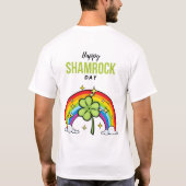 T-Shirt de la fête du Trèfle Chanceux (Dos)