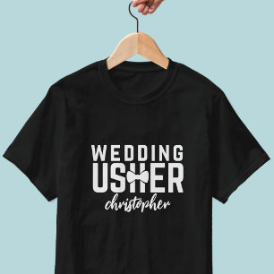 T-shirt de la fête nuptiale personnalisée du maria