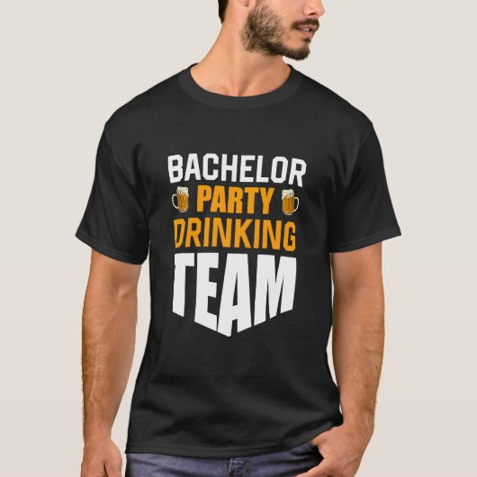 T-shirt de la fête ultime : Bachelor Bash (Devant)