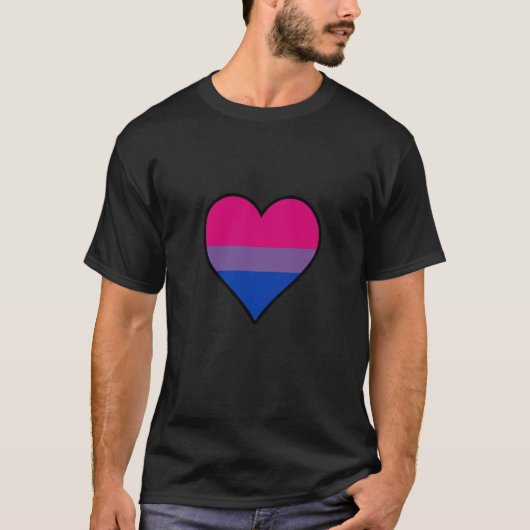 T-shirt de la fierté de la bisexualité (Devant)