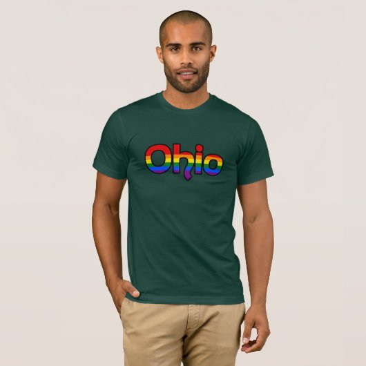 T-shirt de la fierté de l'état de l'Ohio (Devant entier)