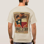 T-shirt de la Fierté d'État Texas Lone Star (Dos)