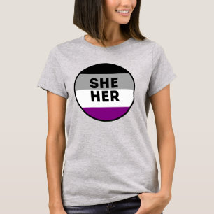 T-shirt de la fierté d'une femme sexuelle