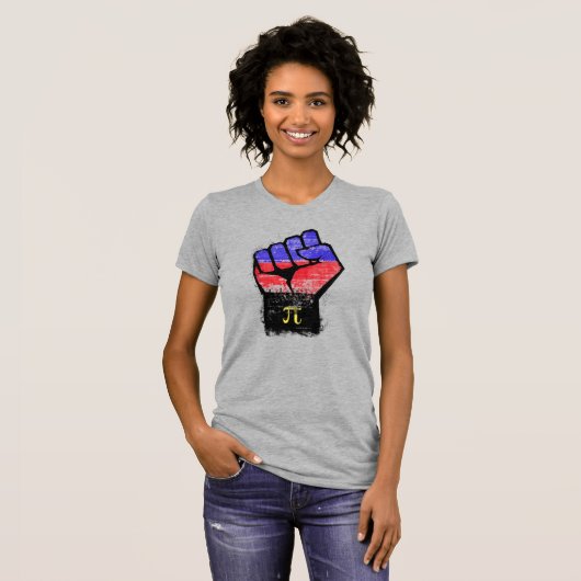 T-shirt de la Fierté Polyamory (Devant entier)