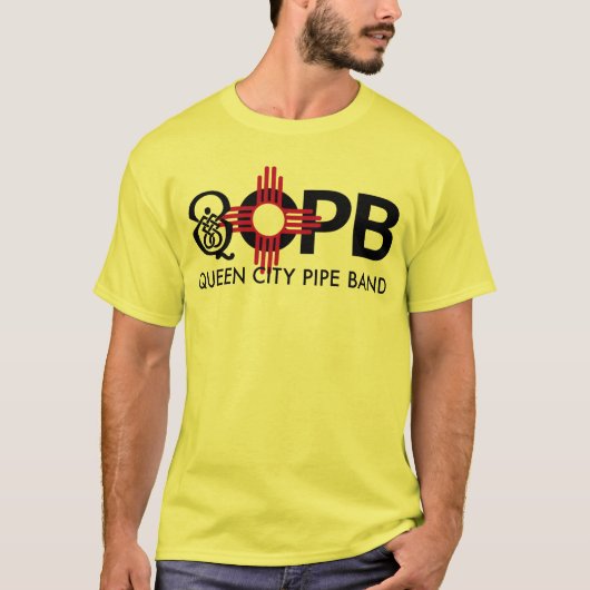 T-shirt de la fierté W/text de QCPB Nouveau (Devant)
