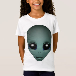 T-shirt de la fille Alien de la fille extra-terres