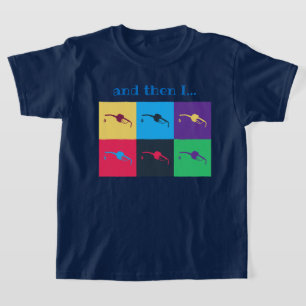 T-shirt de la fille CISV Austin "Gasolina" Energiz