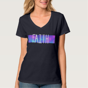 T-shirt de la foi Abstraite