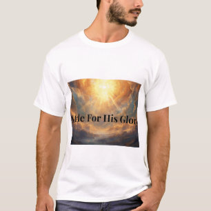 T-shirt de la foi chrétienne fait pour sa gloire
