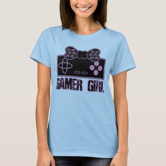 T-shirt de la gamère (Devant)