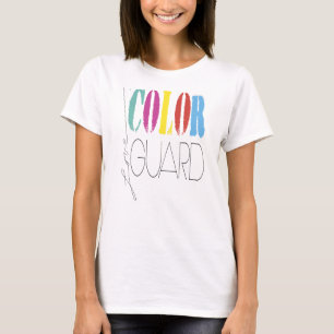 T-shirt de la garde du drapeau   d'amour de garde