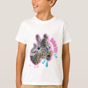T-shirt de la Giraffe de base pour enfants