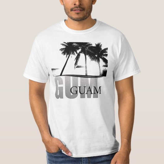 T-shirt de la Guam de baie de Hagatna (Devant)