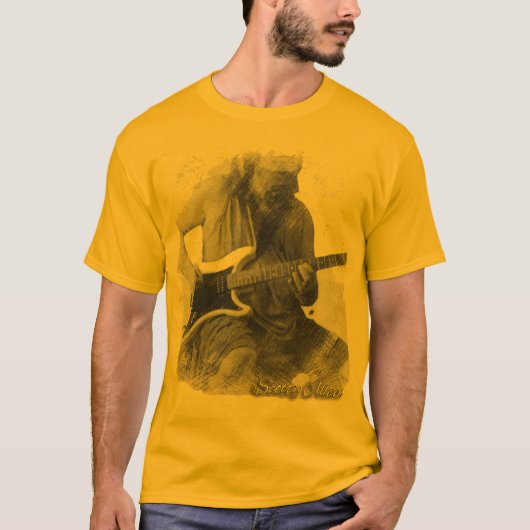 T-shirt de la guitare Scotty Allen (Devant)