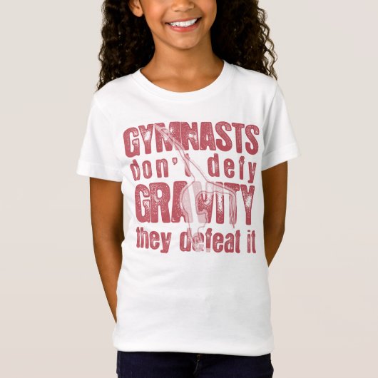 T-shirt de la gymnastique des enfants (Devant)