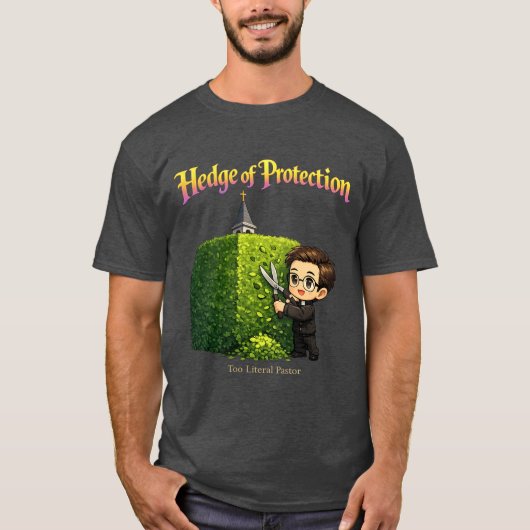 T-shirt de la haie de protection (Devant)