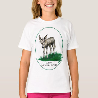 T-shirt de la jeunesse avec l'âne de bébé, St