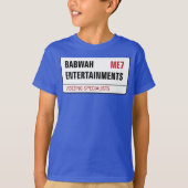 T-shirt de la jeunesse de Babwah (Devant)