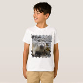 T-shirt de la jeunesse de bébé phoque (Devant entier)
