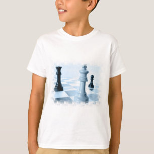 T-shirt de la jeunesse de conception d'échecs