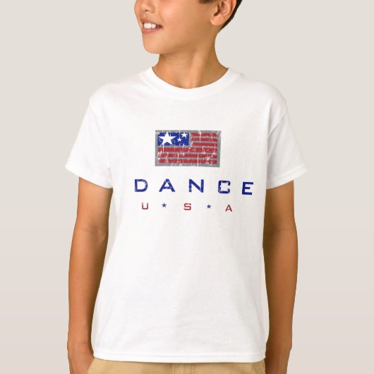 T-shirt de la jeunesse de danse des Etats-Unis (Devant)