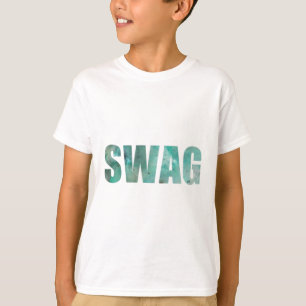 T-shirt de la jeunesse de galaxie de butin - blanc
