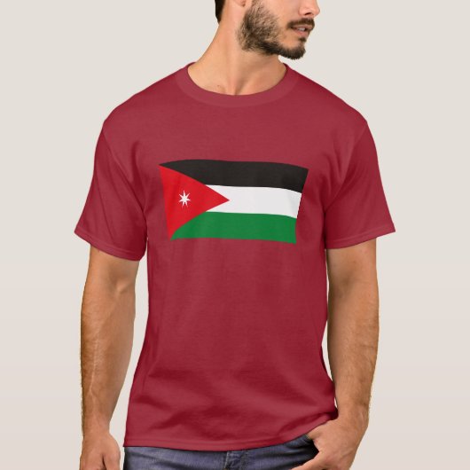 T-shirt de la Jordanie (Devant)