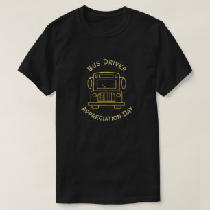 T-shirt de la journée d'appréciation du conducteur
