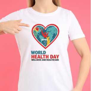 T-shirt de la Journée mondiale de la santé