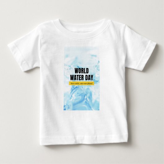 T-shirt de la Journée mondiale de l'eau (Devant)
