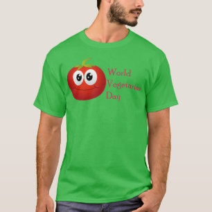 T-shirt de la journée mondiale végétarienne