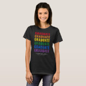 T-shirt de la lauréate de la gay Rainbow Pride (Devant entier)