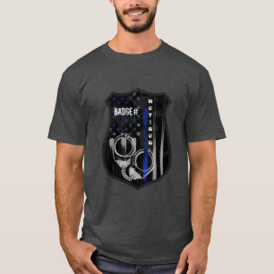 T-Shirt de la ligne bleue retraitée