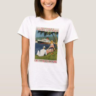 T-shirt de la ligne française Antilles Centre-Amér