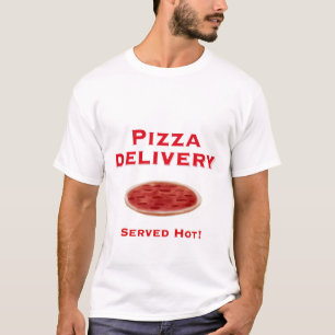 T-shirt de la livraison de pizza pour les hommes