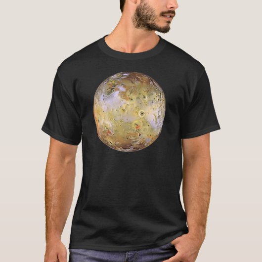 T-shirt ~ de la LUNE E/S (système solaire) de JUPITER de (Devant)
