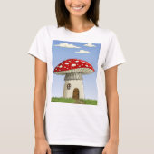 T-shirt de la maison de champignons (Devant)